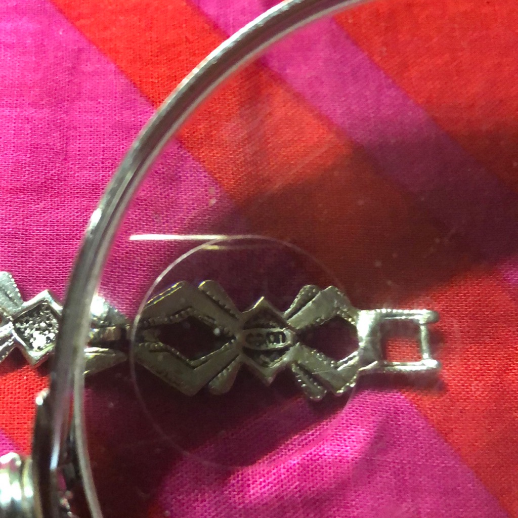 Two Silver Bracelet One Is Avon Other One No Brand